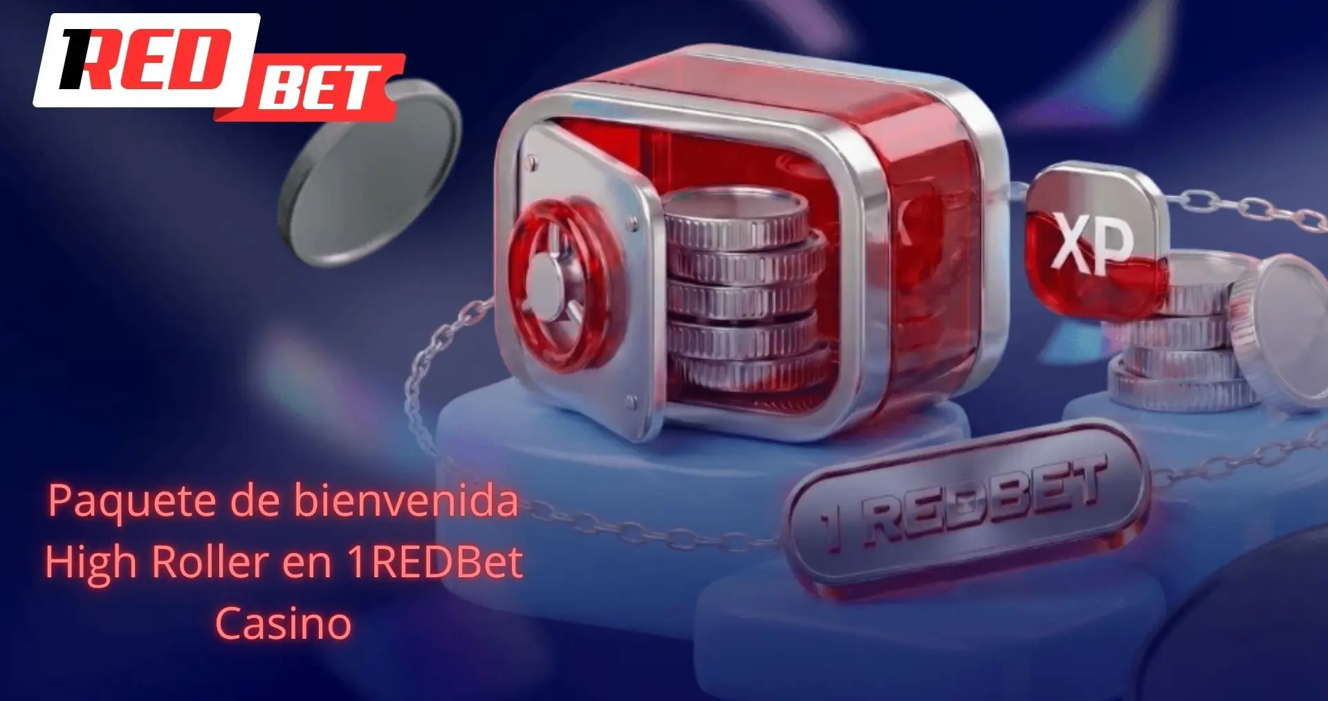 Paquete de bienvenida High Roller en 1REDBet Casino